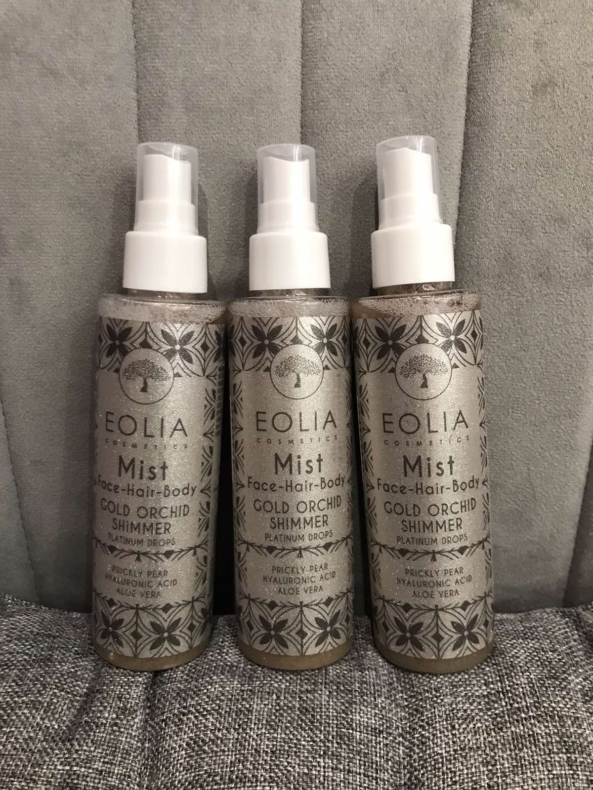 Мист с платинен блясък Shimmer Platinum Drops